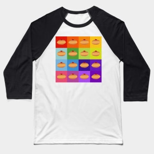 Doughnuts Galore Rainbow Square Print Baseball T-Shirt